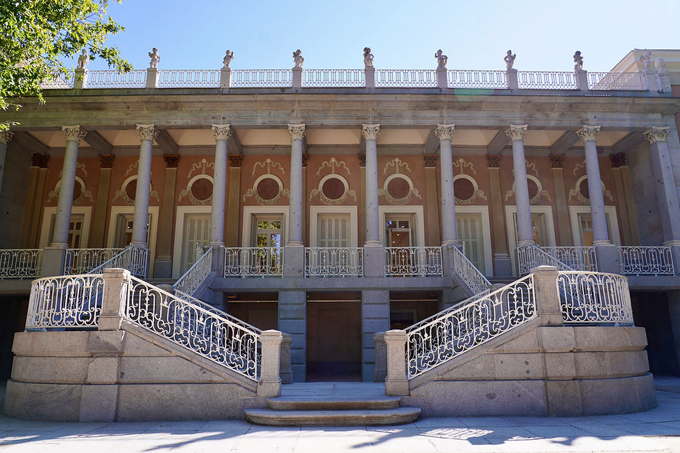 Fachada del palacio (Ayuntamiento de Madrid)