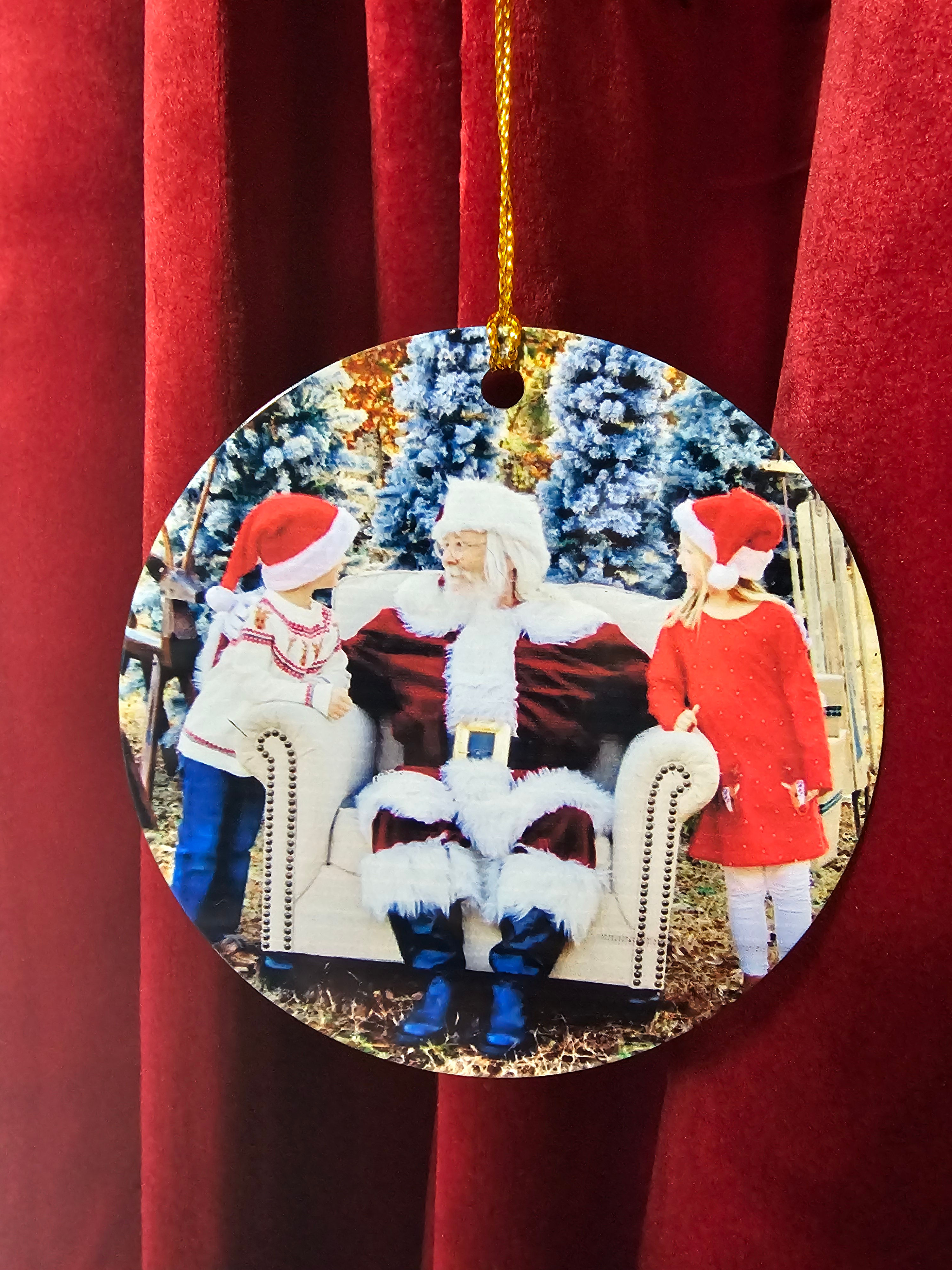Ornament - Round, Metal