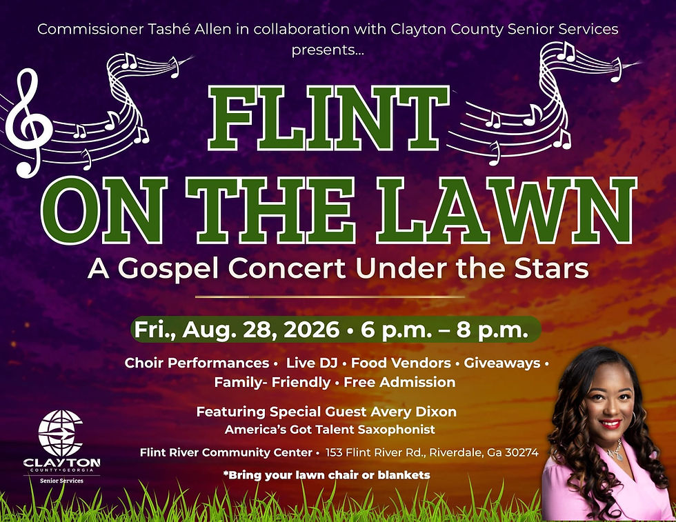 Flint on the Lawn 2026: Free Gospel Concert Under the Stars Coming to Riverdale, Georgia