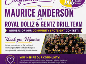 Congratulations to Maurice Anderson Page II and Royal Dollz & Gentz Drill Team