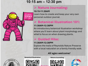 Things to Do in Clayton County This Weekend: Atlanta Science Festival at Reynolds Nature Preserve.