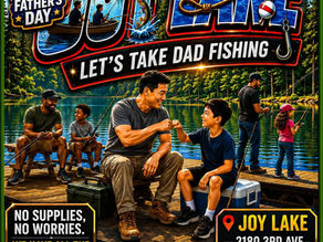 Joy Lake Father’s Day Fishing Event Returns June 21 in Morrow