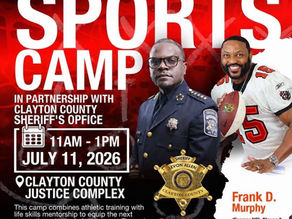 Free Youth Sports Camp in Clayton County on July 11