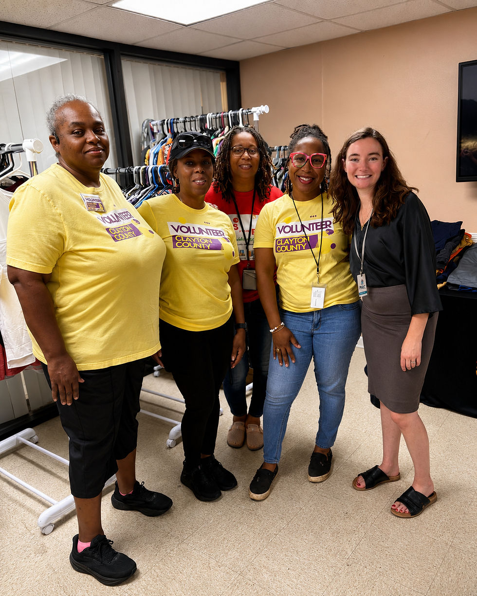 Here is the complete blog post with the day, time, and location inserted: Three Volunteer Clayton County Members Show Up to Serve at Councilwoman Latresa Akins-Wells’ Community Closet One of the core beliefs behind Volunteer Clayton County is simple: When two or more people get together, great things can happen. That belief came to life when three Volunteer Clayton County members came together to serve at Ward 4 Councilwoman Latresa Akins-Wells’ Community Closet in Forest Park. The volunteers helped organize clothing, welcome visitors, and support individuals and families throughout the event. The Community Closet is held every third Friday of the month from 12:00 p.m. to 2:00 p.m. at the Council House, located at: 5087 Park Avenue Forest Park, GA 30297 The Community Closet provides free clothing and shoes to individuals and families while supplies last. The monthly initiative is another example of neighbors helping neighbors and creates a meaningful opportunity for local volunteers to support their community. To some, three volunteers may not seem like a large number. For Volunteer Clayton County, however, those three members represented exactly what the organization was created to accomplish. Volunteer Clayton County is not built around waiting for large, formally organized service projects. Instead, it is built around individual members who are already making a difference throughout the community. When a member plans to volunteer at a local event, that person is encouraged to share the opportunity with the Volunteer Clayton County group and invite other members to attend. Sometimes one additional person is available. Sometimes a small group is able to participate. Regardless of the number, the goal remains the same: No one has to serve alone when people can serve together. As Volunteer Clayton County organizer Trina Kulawole believes and often says: “When two or more people get together, great things can happen.” That philosophy is at the heart of the organization’s mission and growing community presence. Building a Recognizable Volunteer Presence Across Clayton County Volunteer Clayton County members can often be recognized by their bright yellow Volunteer Clayton County T-shirts. To the organization, those shirts are more than matching apparel. They are the members’ superhero capes. Just as a superhero puts on a cape before stepping forward to help others, Volunteer Clayton County members proudly wear their yellow shirts while serving. The shirts represent kindness, teamwork, community pride, and a willingness to show up wherever helping hands are needed. The organization hopes to grow that symbolism throughout Clayton County so that the yellow Volunteer Clayton County shirt becomes widely recognized as a sign of service and positive community involvement. The long-term vision is for every volunteer opportunity in Clayton County to have at least two or more Volunteer Clayton County members present, proudly wearing their yellow shirts, showing their support, and making a difference together. Whether members are helping at a food pantry, participating in a community cleanup, supporting a nonprofit fundraiser, assisting at a school event, or volunteering at programs such as Councilwoman Akins-Wells’ Community Closet, Volunteer Clayton County wants its members to be known as people who consistently show up. Every Volunteer Makes a Difference Community impact is not measured only by the size of a crowd. Sometimes meaningful change begins with two people who are willing to give their time. Those two volunteers may inspire another person to participate. That person may encourage someone else. Over time, a small act of service can help build a larger culture of volunteerism throughout the community. That is the culture Volunteer Clayton County is working to create. The three members who volunteered at the Community Closet demonstrated that a meaningful impact does not require a large group. It requires individuals who are willing to show up, serve with pride, and support one another. Join Volunteer Clayton County Residents who are searching for volunteer opportunities in Clayton County are invited to become part of the growing Volunteer Clayton County community. Members can browse upcoming volunteer opportunities, share events they plan to attend, invite others to join them, and help create a future where community service becomes a familiar presence throughout Clayton County. Volunteer Clayton County Website: www.bestofclaytoncounty.com/volunteer Volunteer Clayton County Facebook Group: https://www.facebook.com/groups/volunteerclaytoncounty Members are encouraged to put on their yellow shirts, wear their capes with pride, and help demonstrate that when two or more people get together, great things really can happen. ⸻ Share Positive Moments from Clayton County Residents are also encouraged to share photos from volunteer projects, nonprofit events, school activities, festivals, and other positive moments through the Best of Clayton County Community Gallery. Visit the gallery, view community photos, and submit images at: www.bestofclaytoncounty.com/bethebestgallery ❤️ Love Clayton County? Show your community pride by visiting our shop at www.bestofclaytoncounty.com/shop.