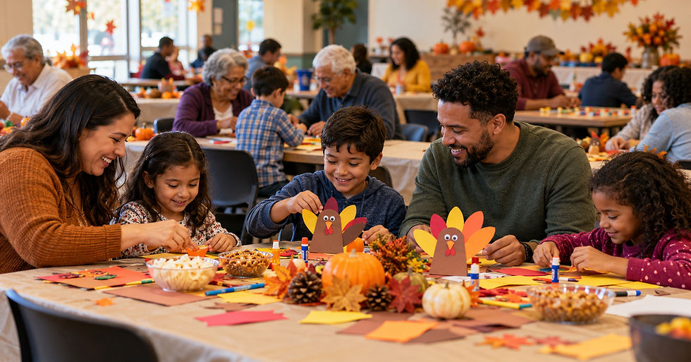 Gobble Games and Good Times Brings Thanksgiving Family Fun to Jim Huie Recreation Center