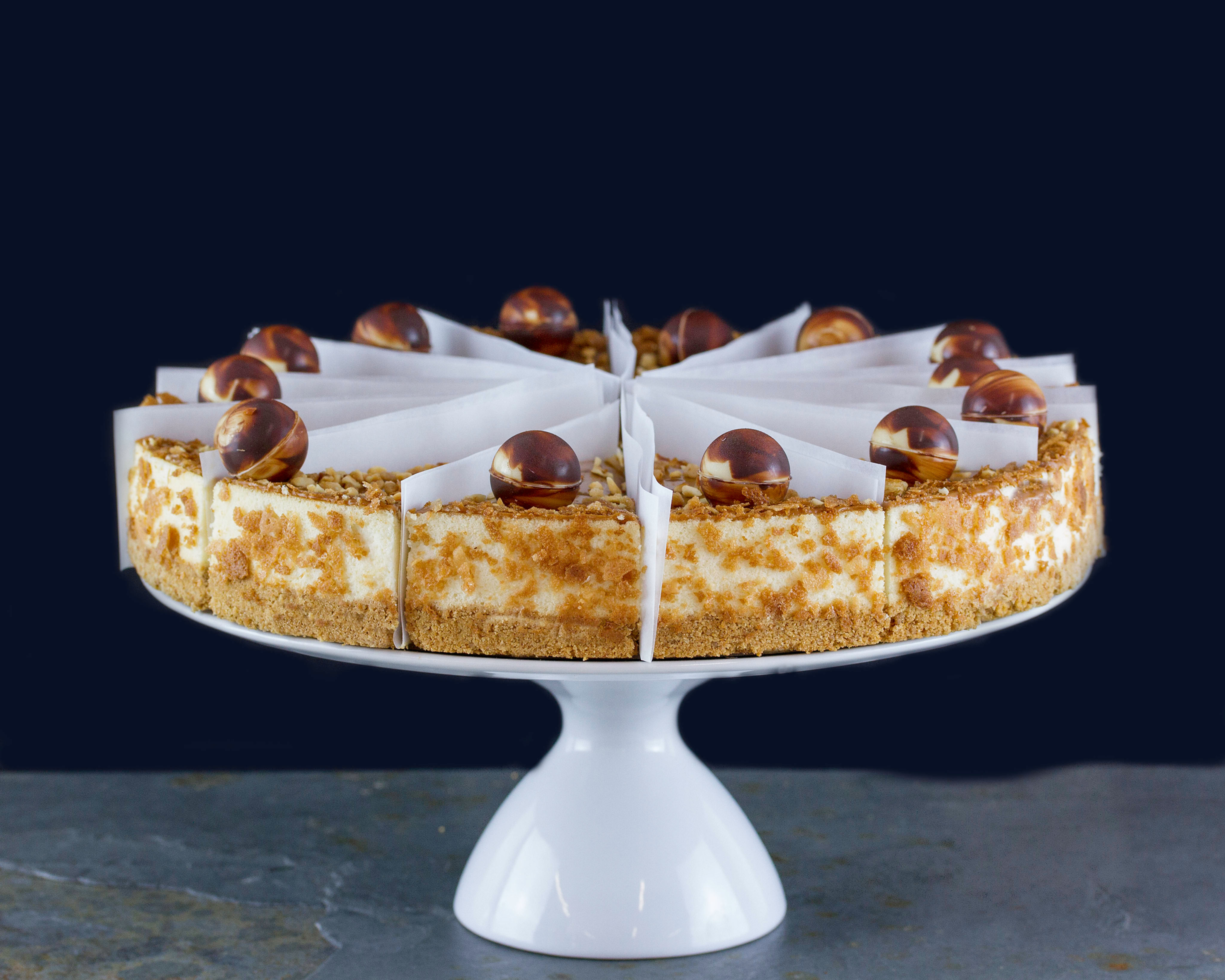 Caramel Crunch Cheesecake