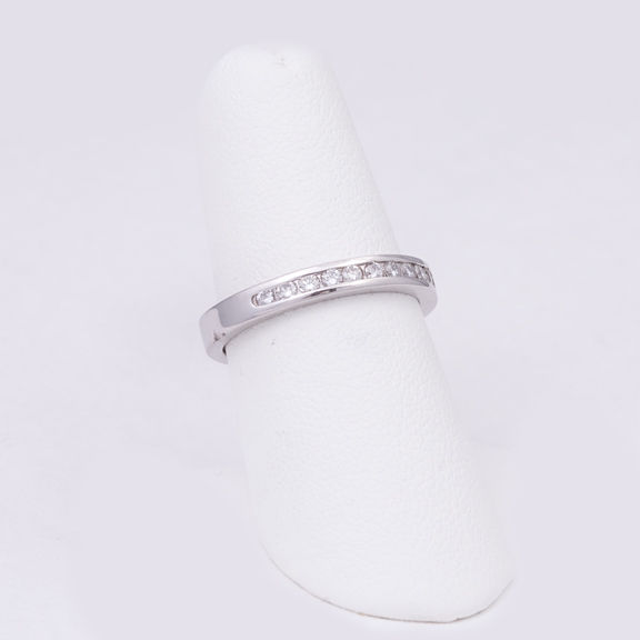 Thumbnail: Platinum and Diamond Ring