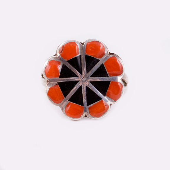 Thumbnail: Sterling Silver Zuni Ring RG-0290