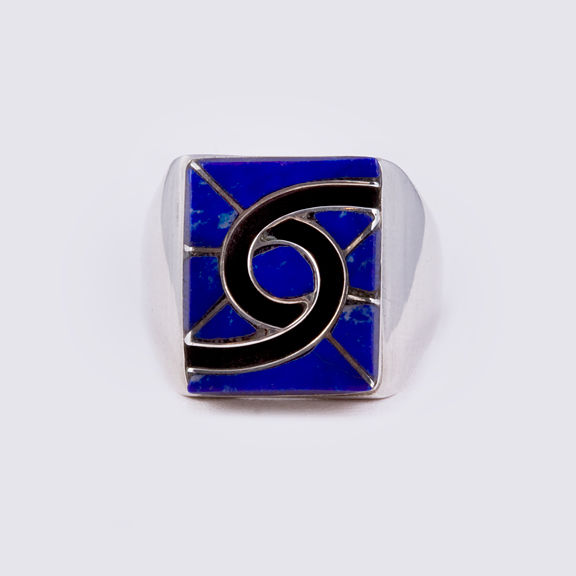 Thumbnail: Sterling Zuni Ring RG-0364