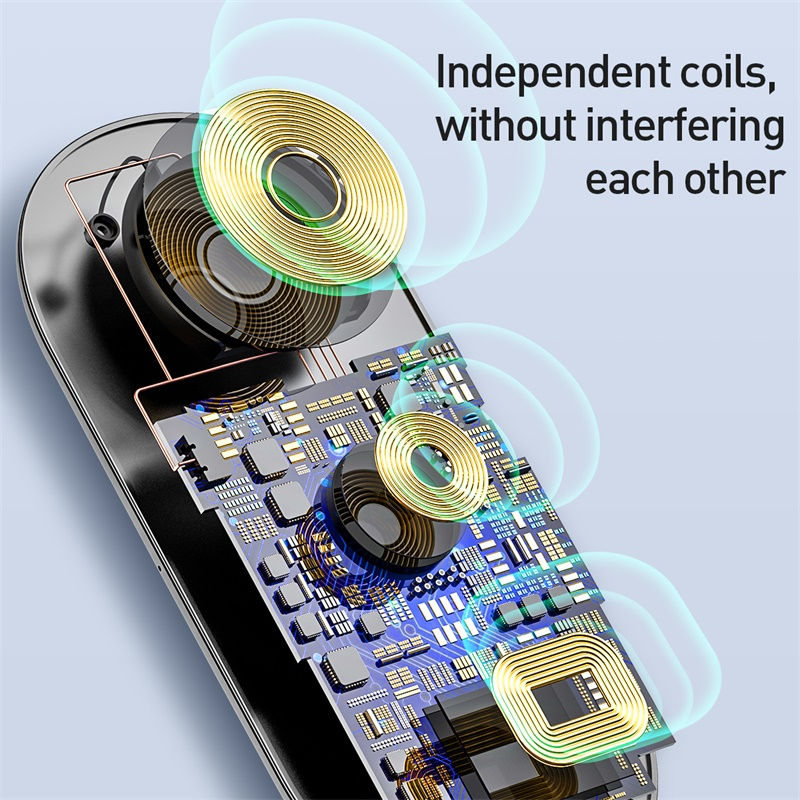 Thumbnail: 3-in-1 Wireless Charger by Baseus