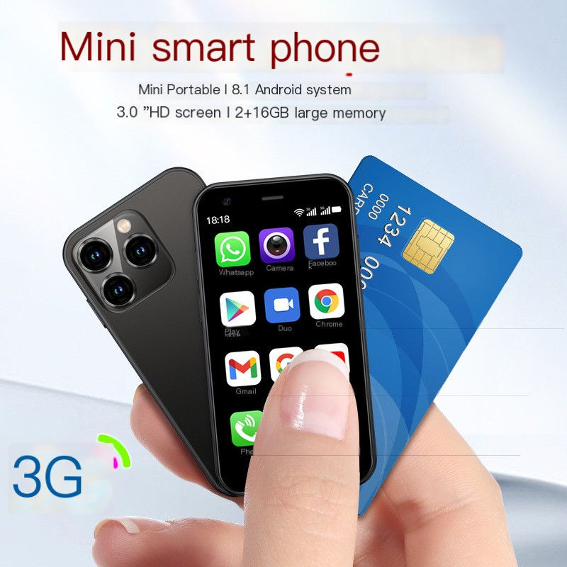 Thumbnail: Soyes XS15 Mini Android Smartphone with Google Store