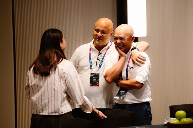 Dave Hajdu Joe Huynh and Gaby Loo