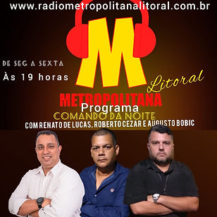 Banner Comando da Noite