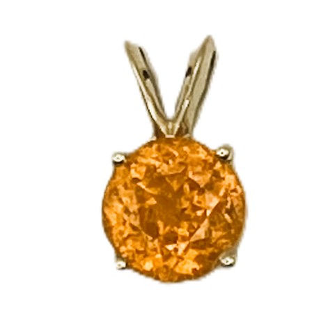 14ky Gold Spessartite Pendant
