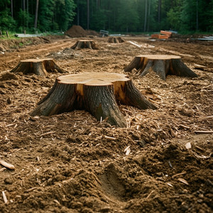 Commercial Stump Grinding