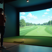 Master Your Swing with Indoor Golf Simulators