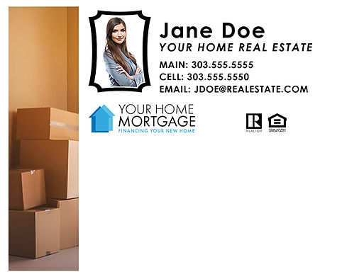 Homeownership Big Milestone Postcard (Back)