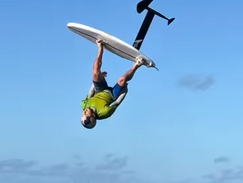 Breaking the Surface! Nikolas Plytas Lands the World’s First Double Backflip in Foilboarding