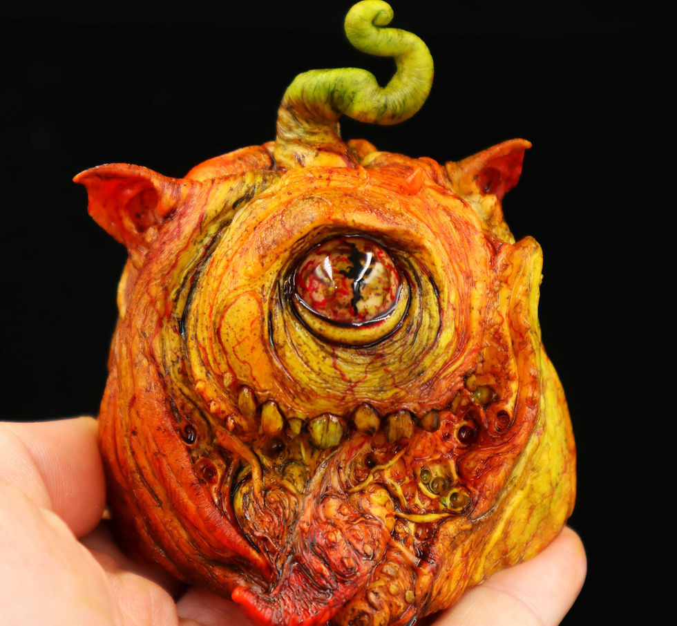 Thumbnail: Cyclop Pumpkin monster Limited edition .