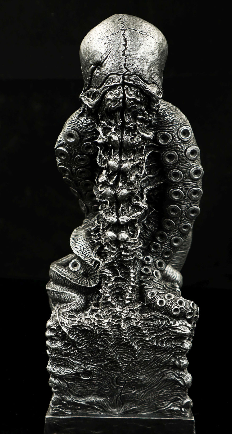 Thumbnail: Cthulhu scull bust silver ver.