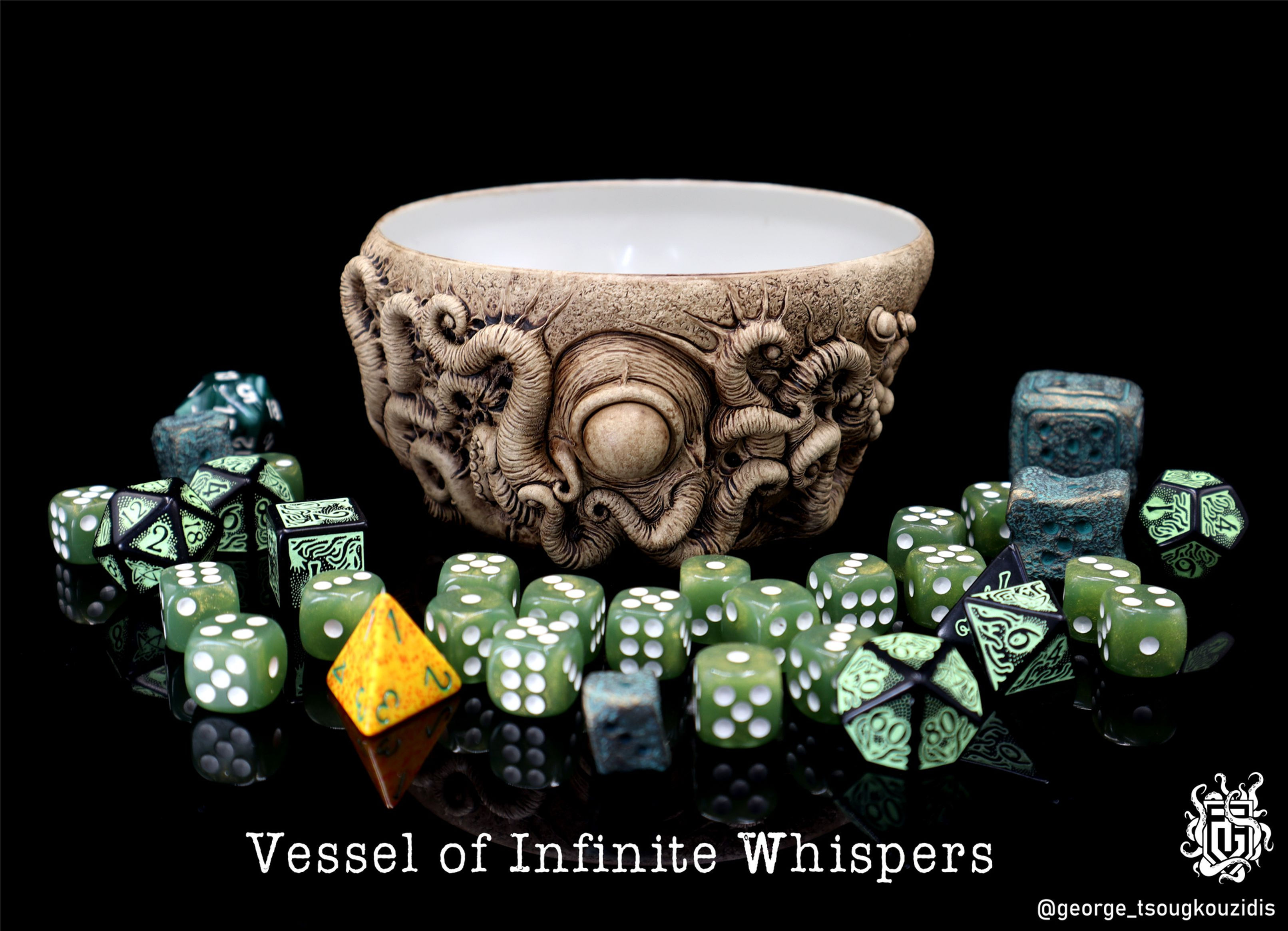 Vessel of Infinite Whispers Dice Keeper