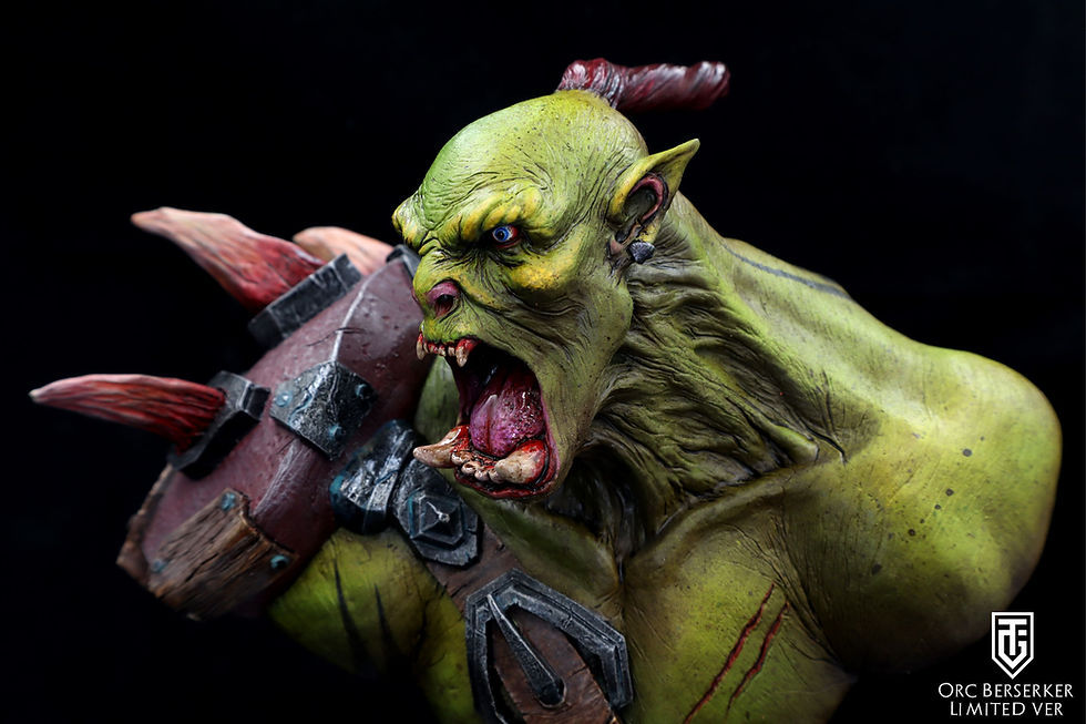 Thumbnail: Orc Berserker bust Limited edition