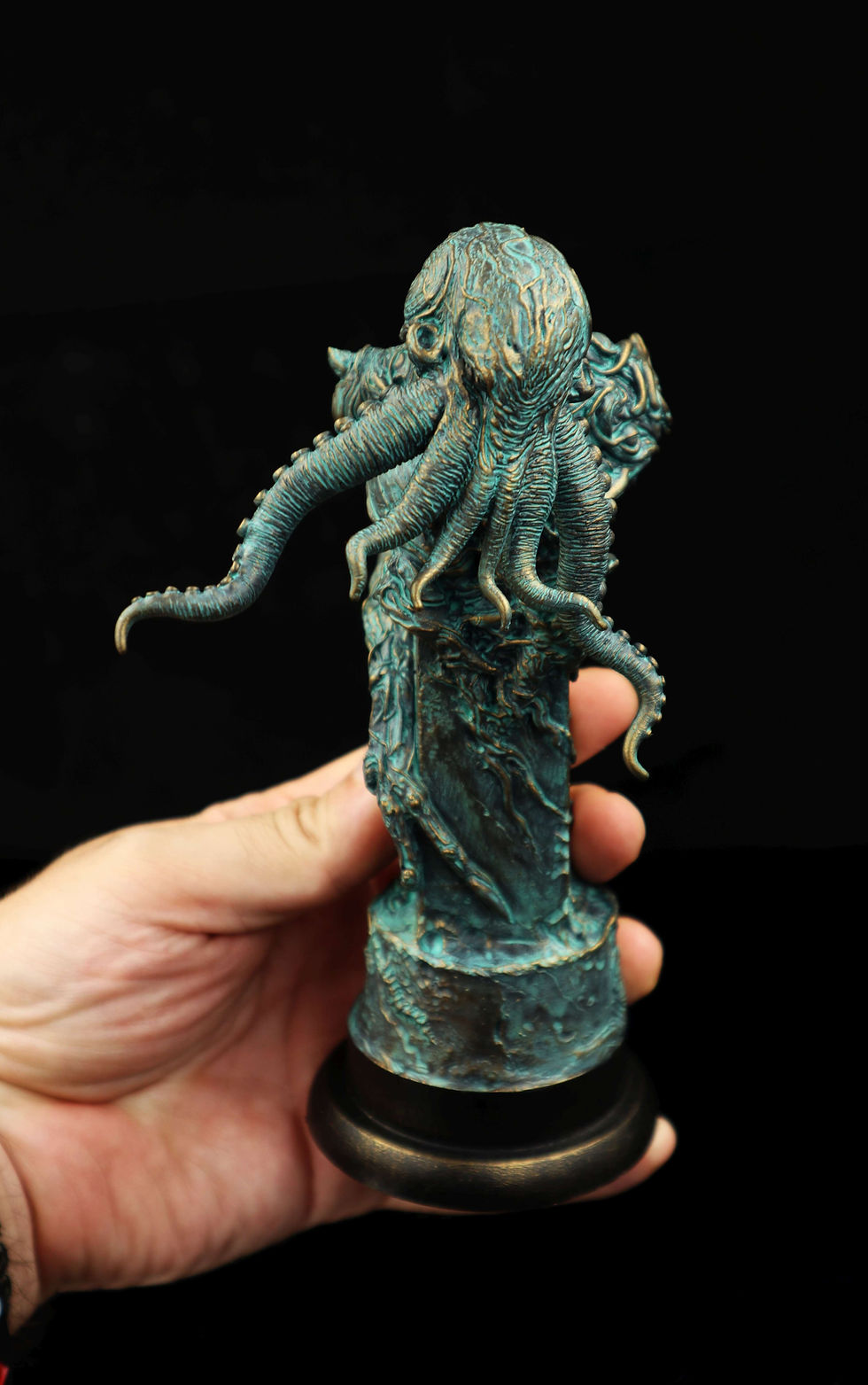 Thumbnail: Cthulhu bust  bronze ver1.