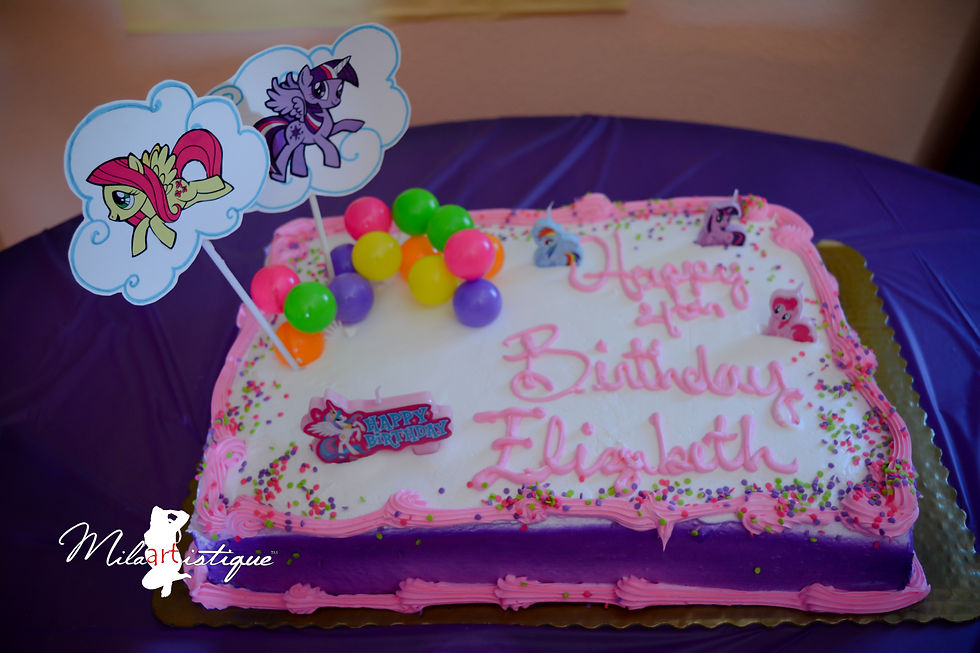 MY LITTLE PONY THEME  Birthday Party Design and Decoration