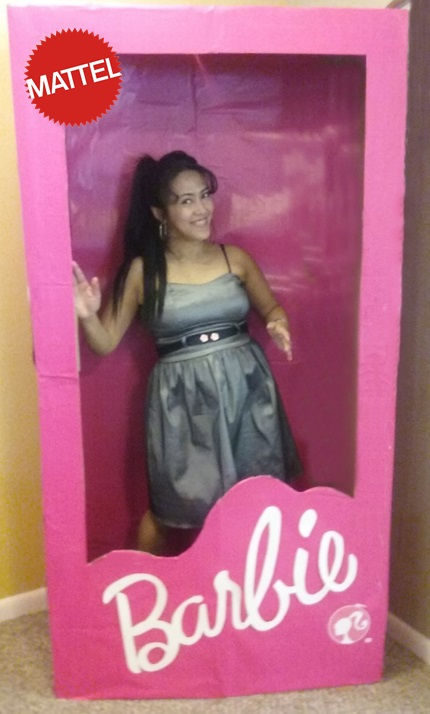 A Barbie Doll Life Box Photo Booth