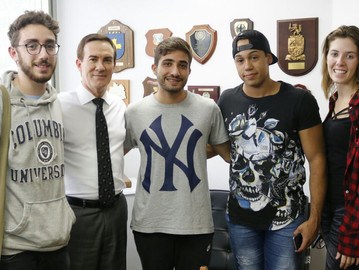 Universitários da ESPM visitam gabinete do deputado