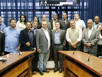 Líderes evangélicos se reúnem com deputado Coronel Camilo