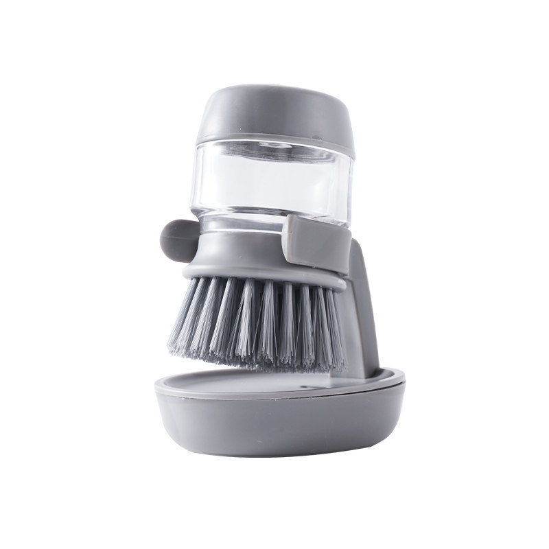 Thumbnail: Automatic Liquid Dispensing Pot and Dish Brush