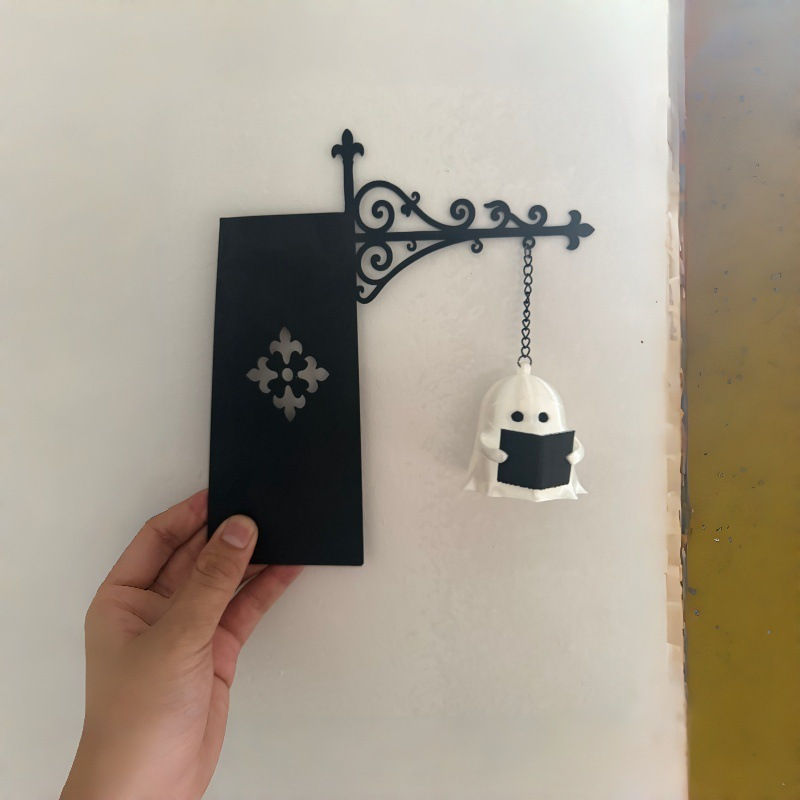 Thumbnail: Ghost Bookshelf Decorative Lantern