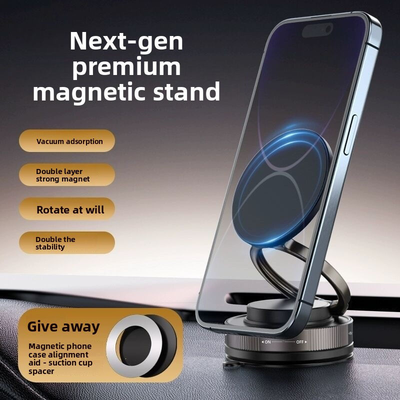 Thumbnail: Magnetic Phone Holder Suction Mount