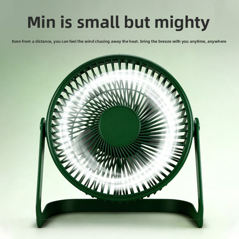 Thumbnail: USB Desktop Fan with 360-Degree Rotation