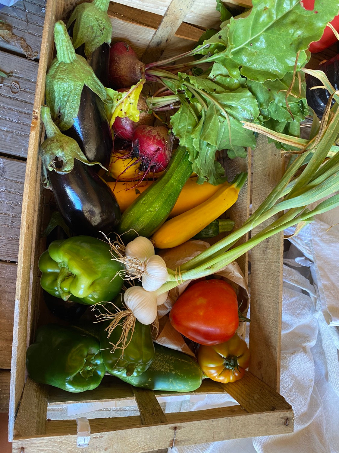 Panier de la semaine du 29/06 au 4/07