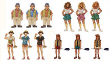 "Summer of '84" Character Colors