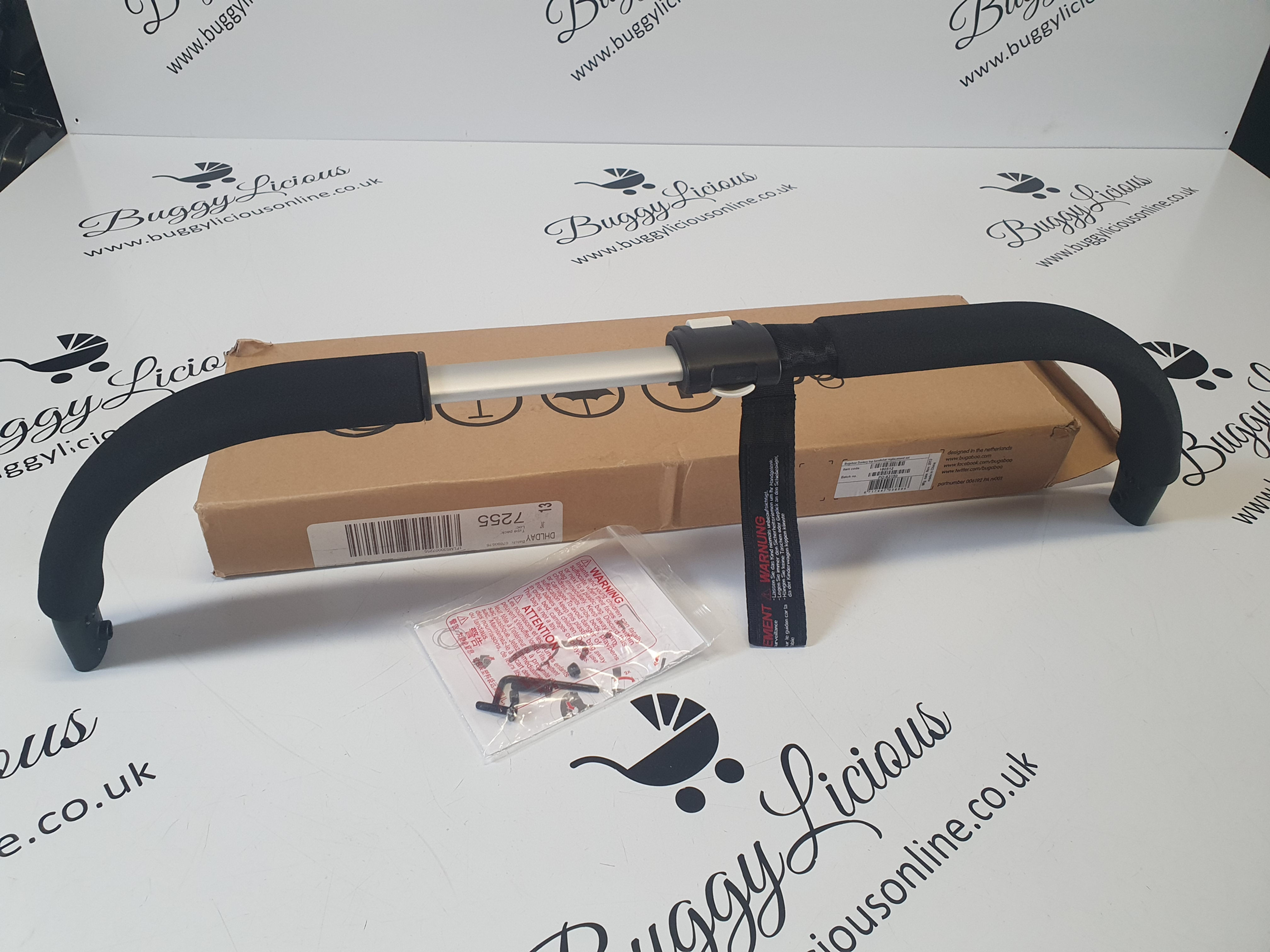 Bugaboo Donkey handlebar silver aluminium foam