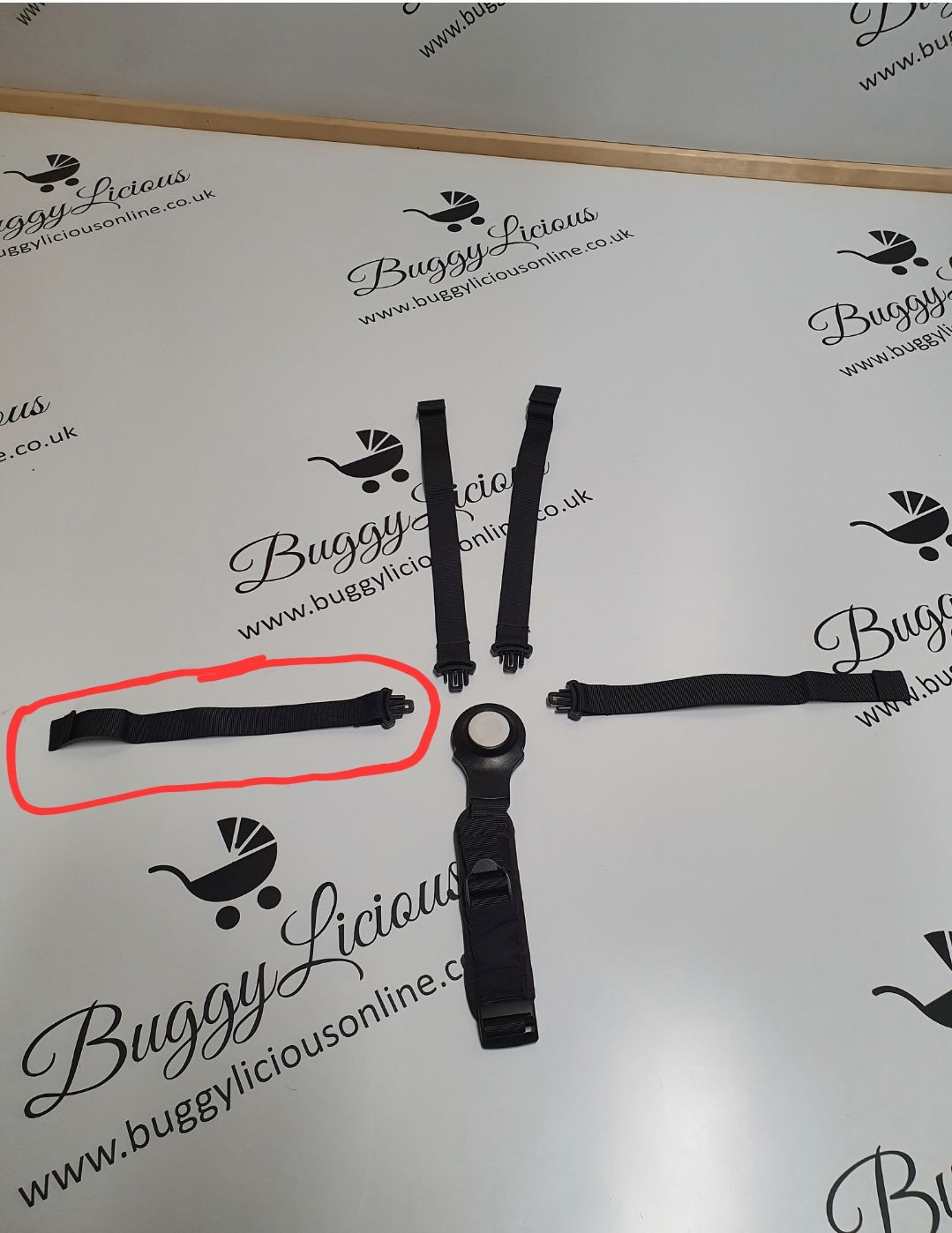 Bugaboo Side Waist Comfort Harness Strap Clip Seat Fabric