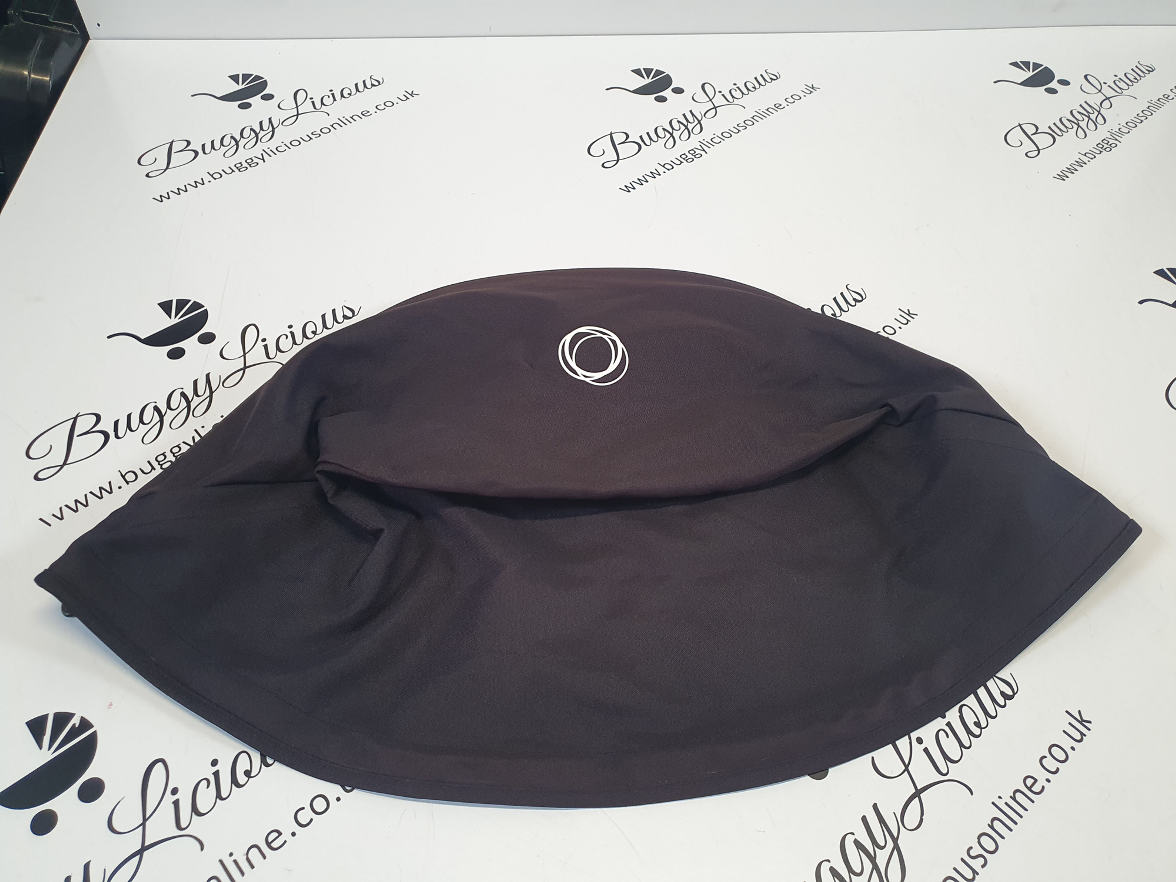 Bugaboo Donkey 1 Black Hood Sun Canopy Extendable Has Sun Fading - 14/42