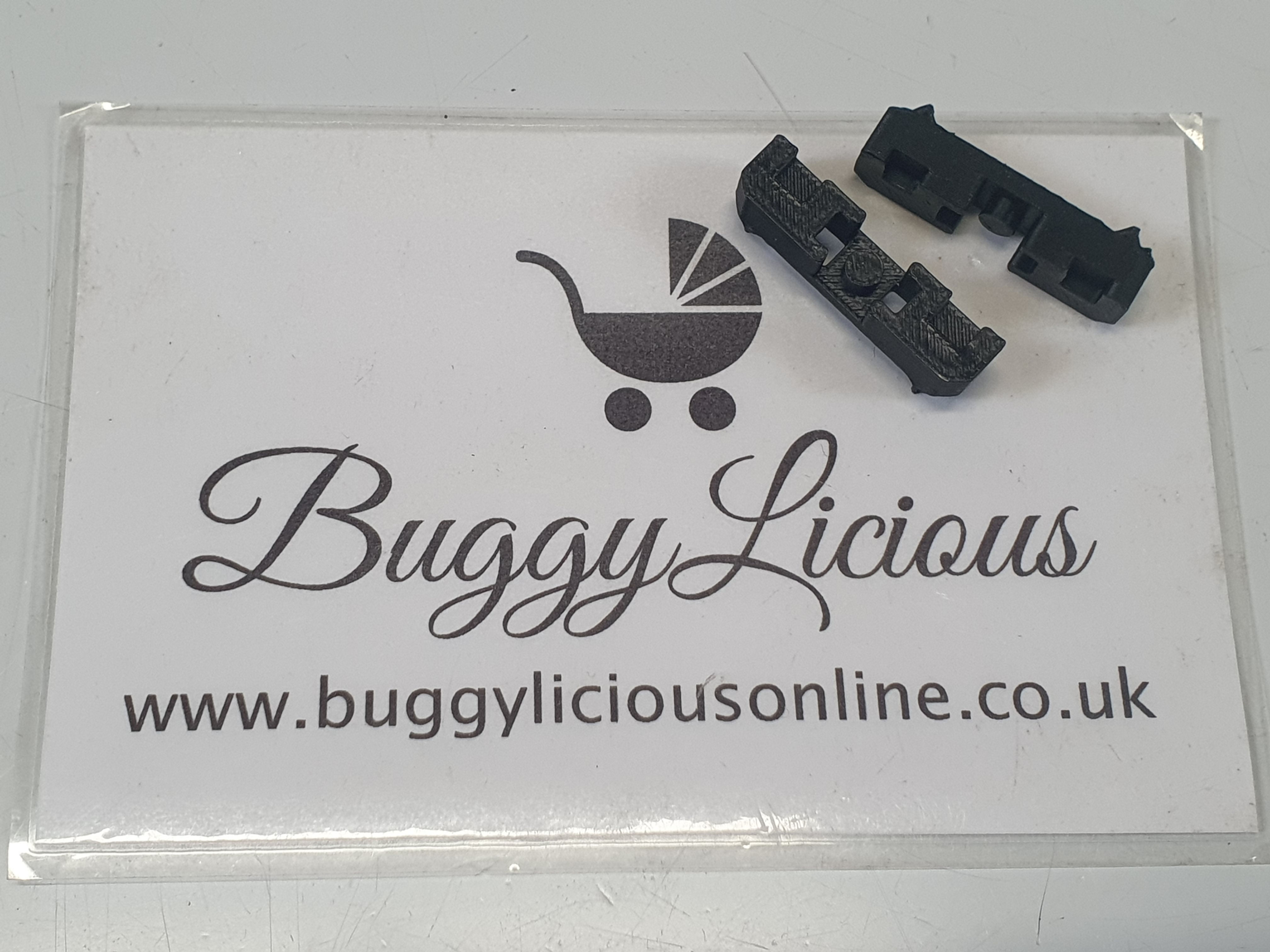 2x New Bugaboo Bee 5 And 6 handlebar height adjustment Black Block replacement