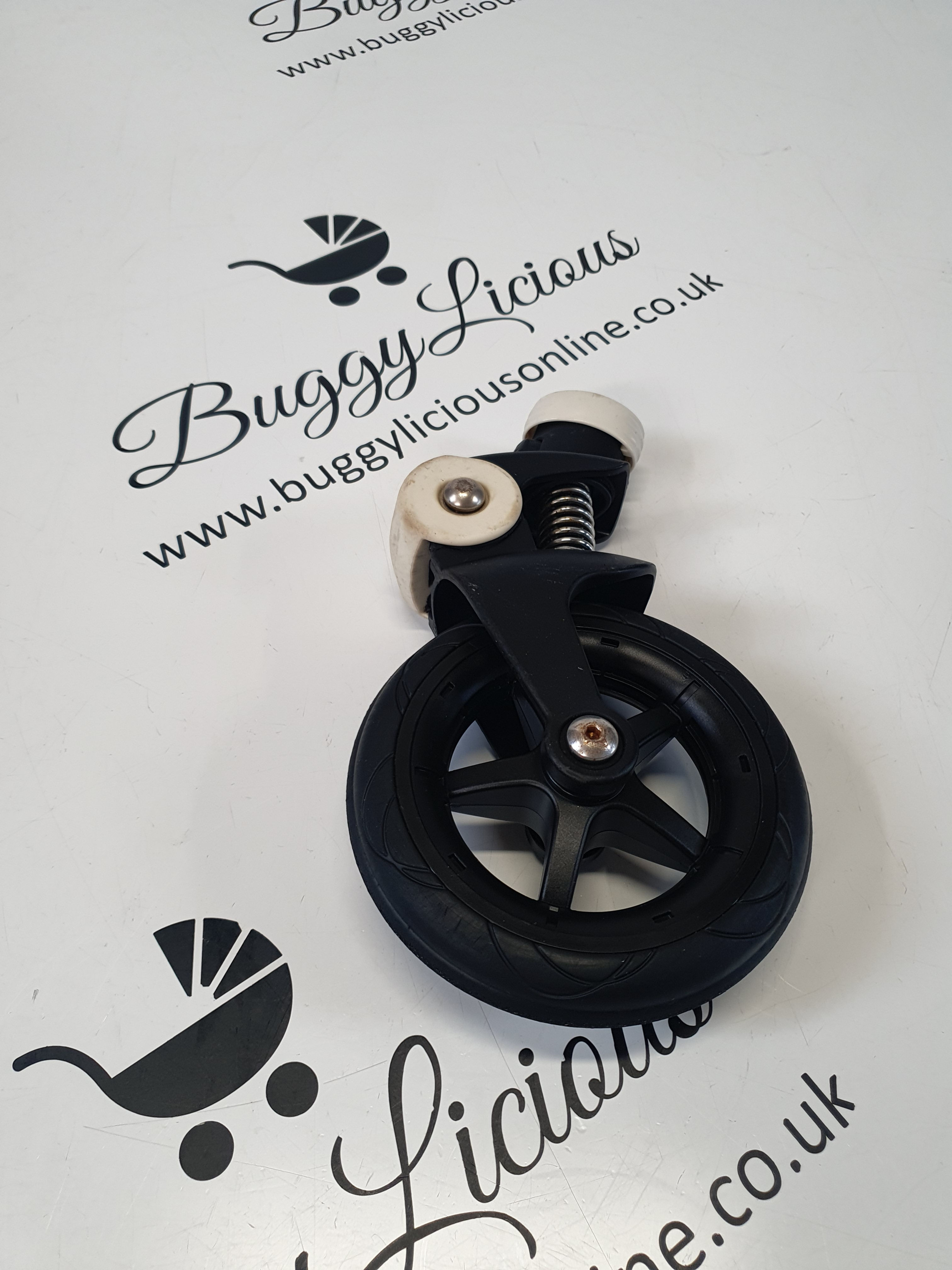 One Bugaboo Bee 5 Replacement Spare Front Wheel Part fits Bee Plus 3 No Cap