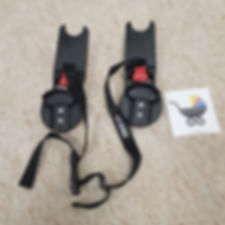 Baby Jogger Maxi Cosi car seat adapters. Fit City Select/Premier/Versa