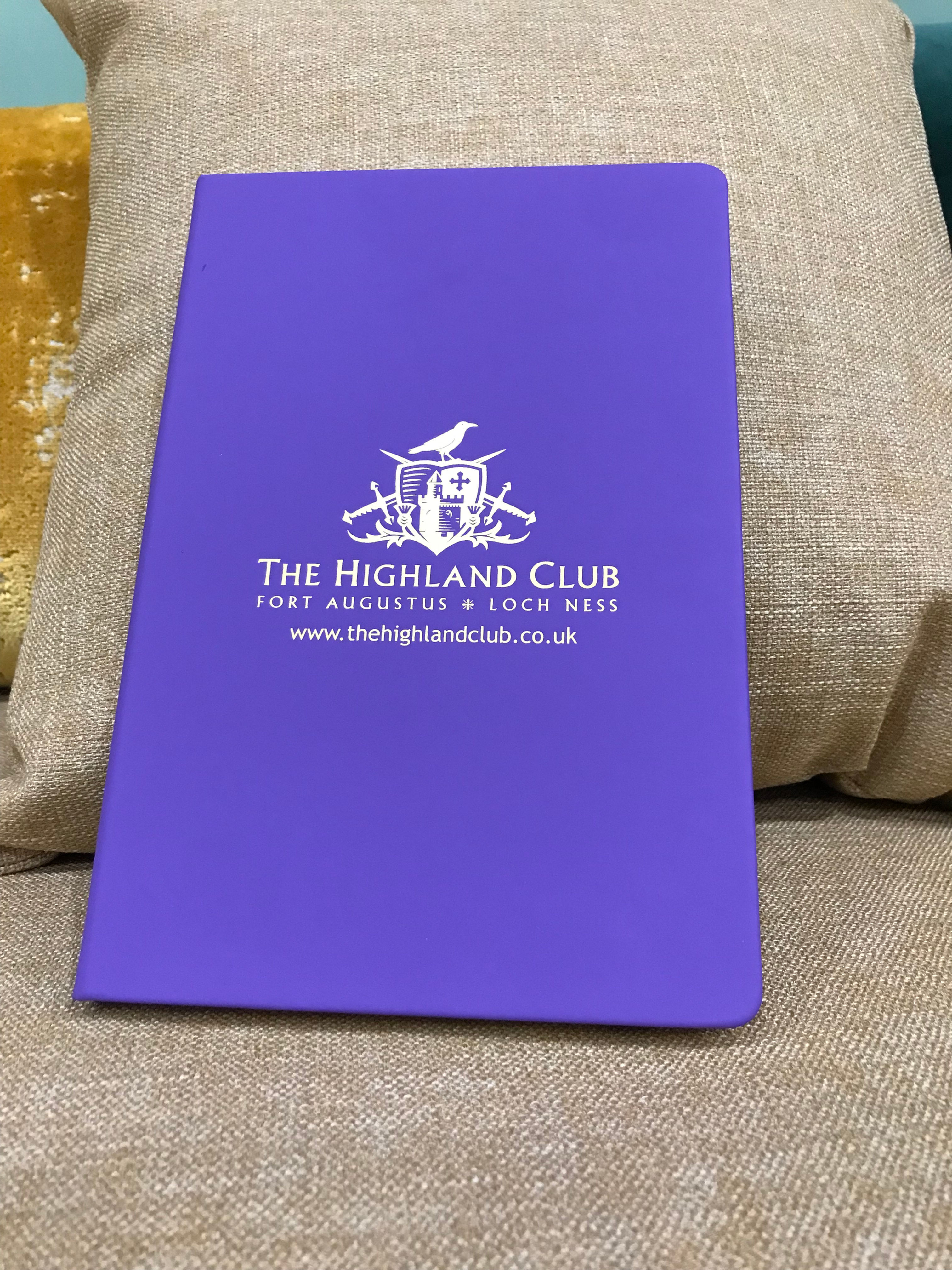 Highland Club Notebook (A5 lined)