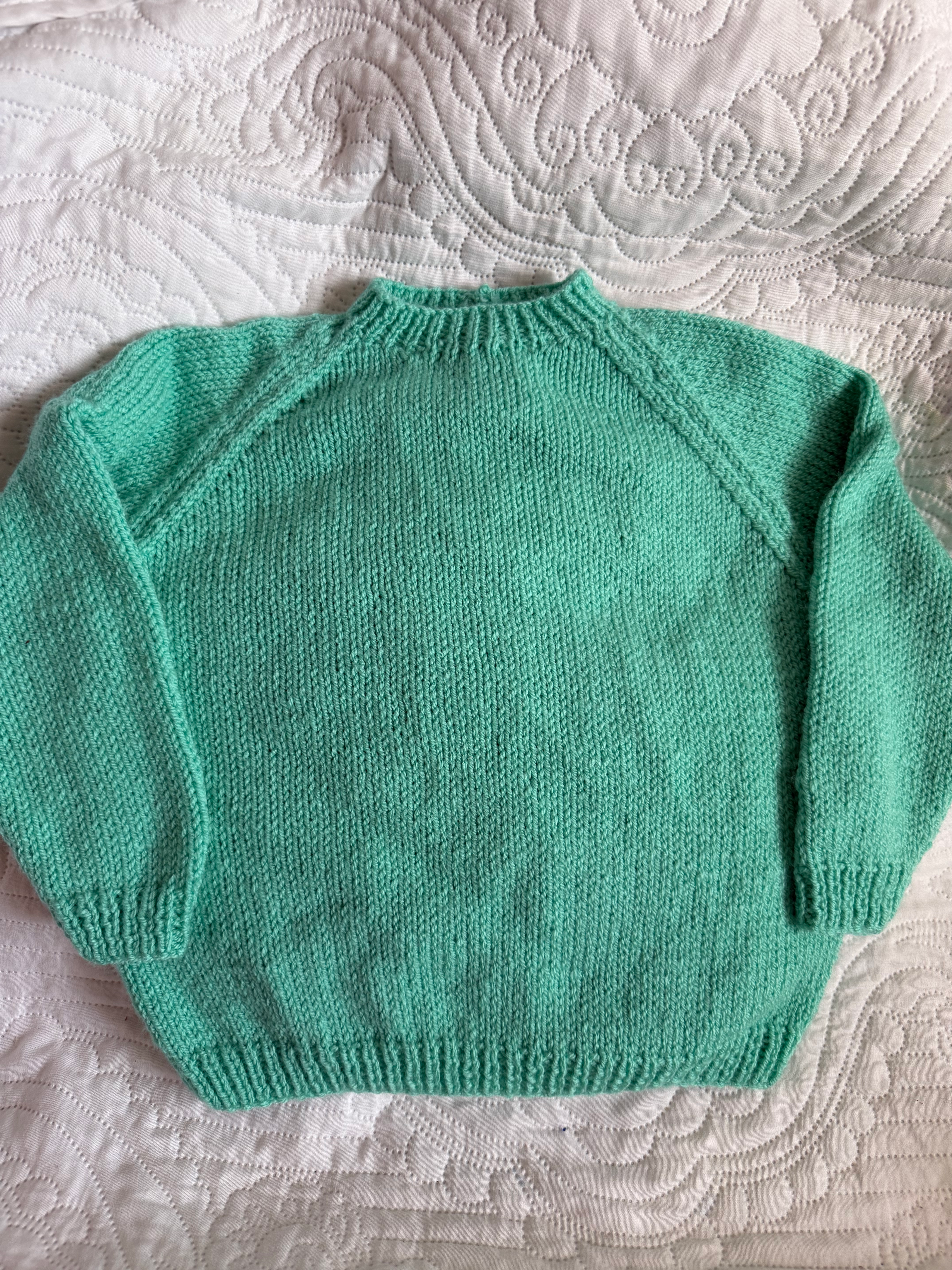 Hand knitted Nana style jumper 3-4years