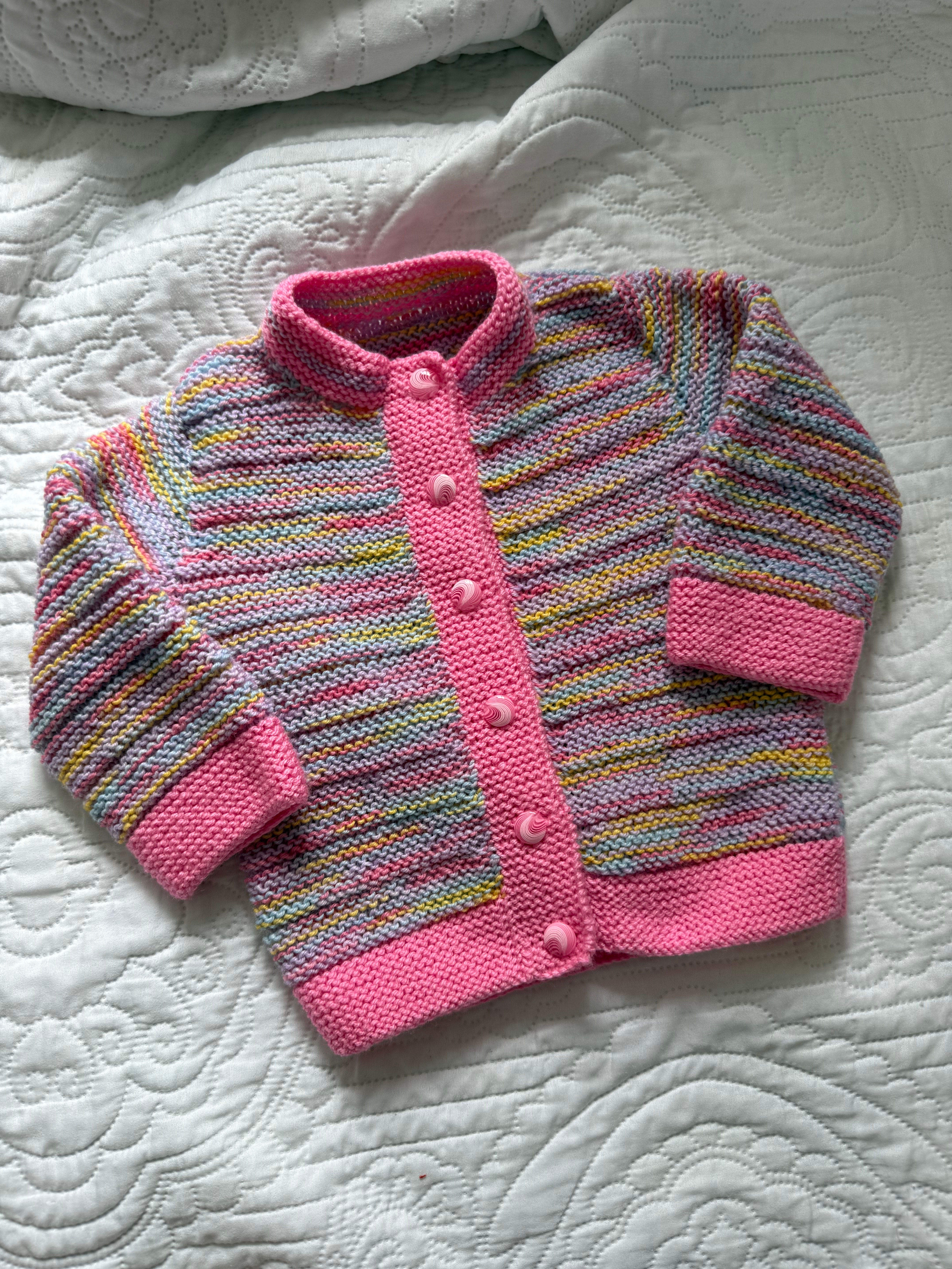 New season Hand knitted cardigan 1-2 years