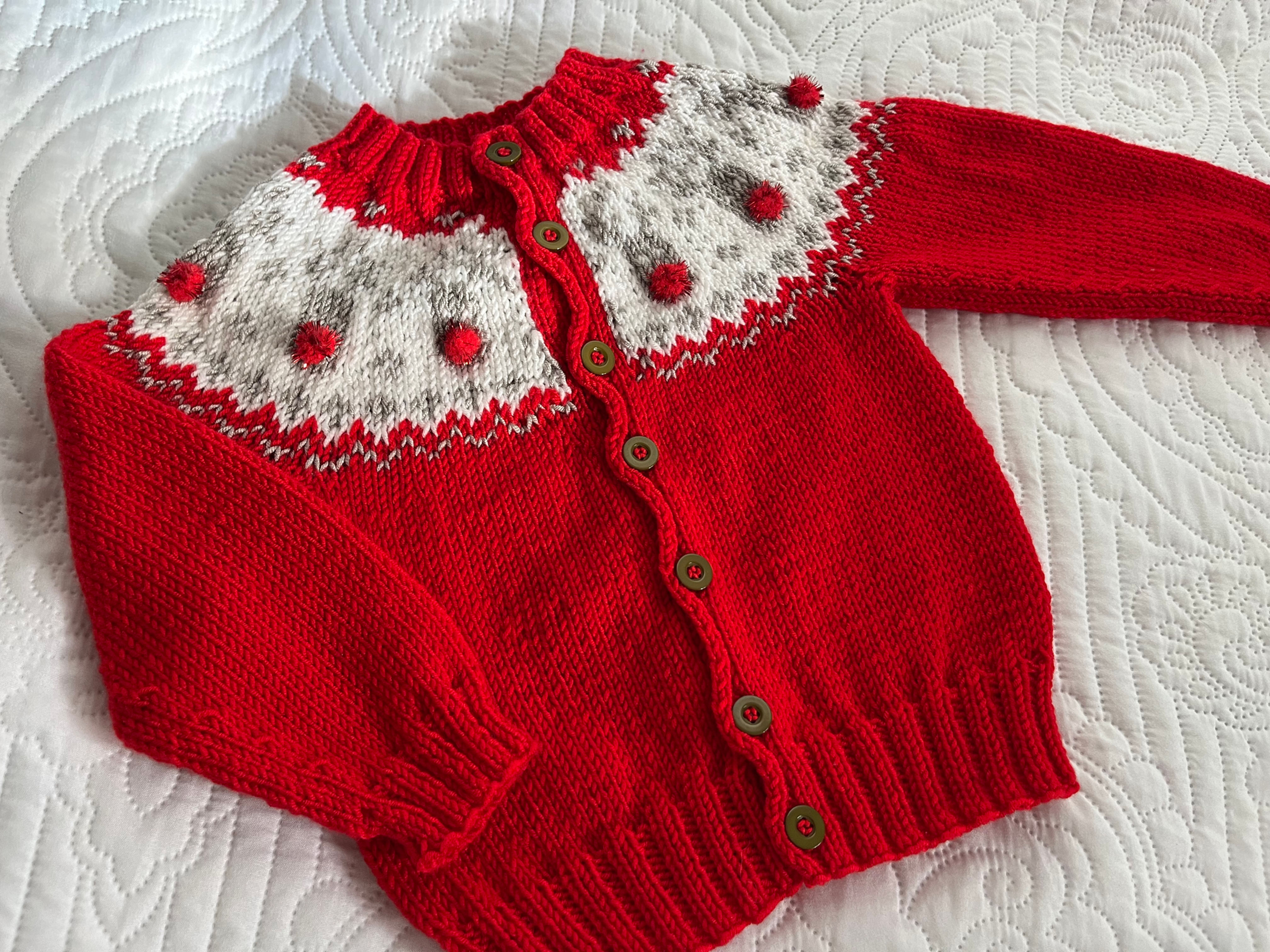 8Fabulously festive knit 1-2 years