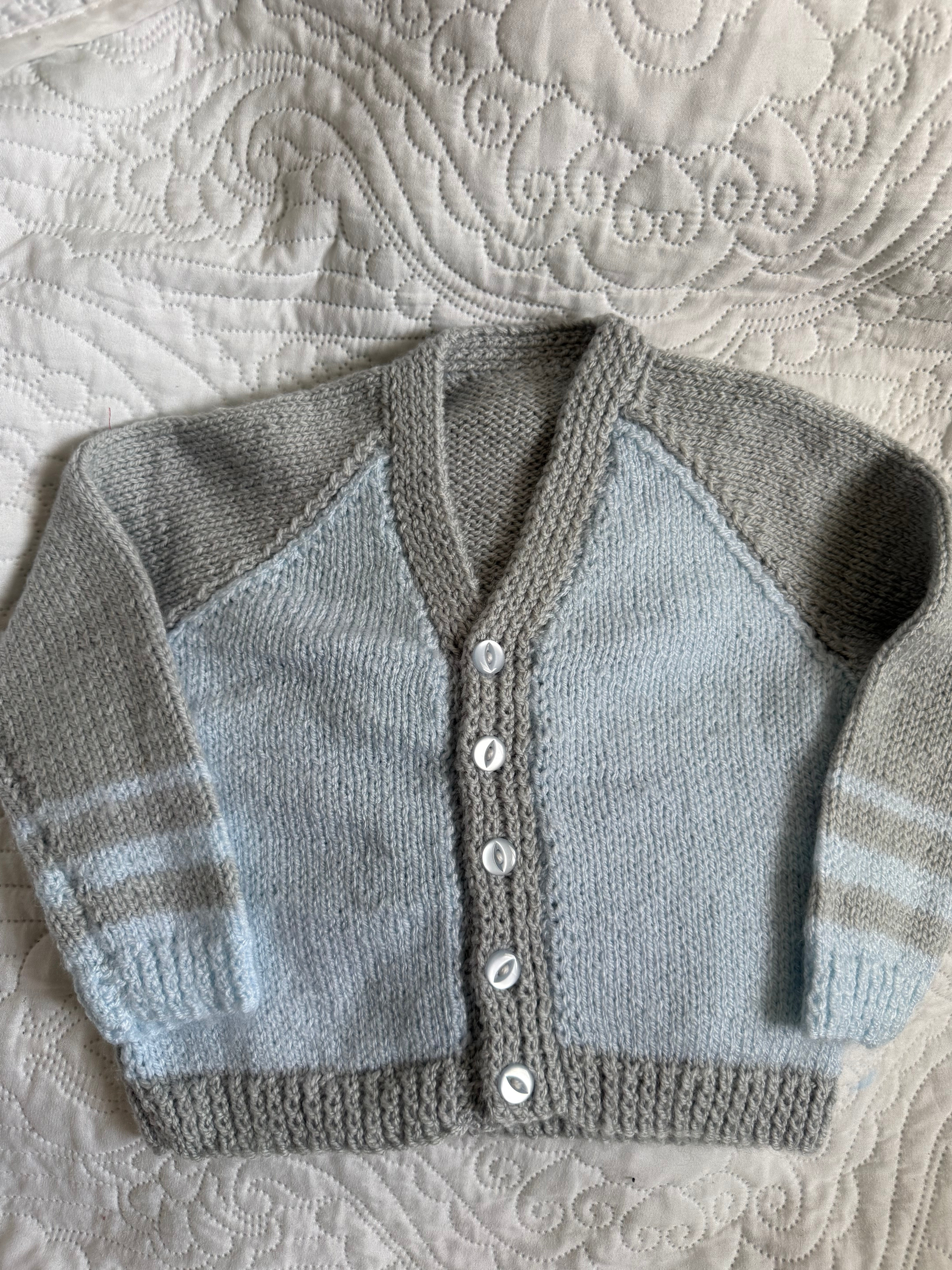 Hand knitted Nana style jumper 1-2 years