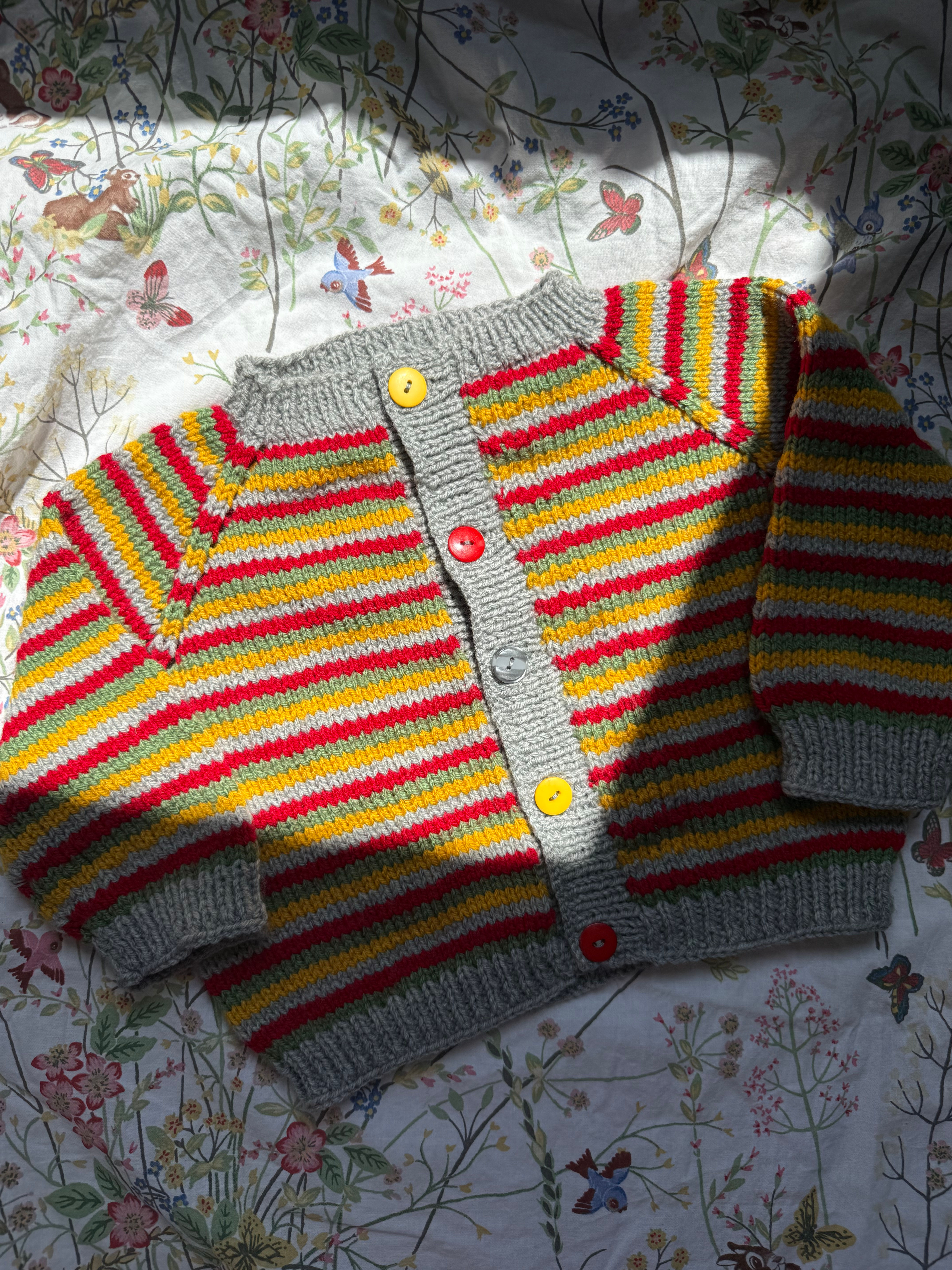 New Season Hand knitted cardigan with 2-3years