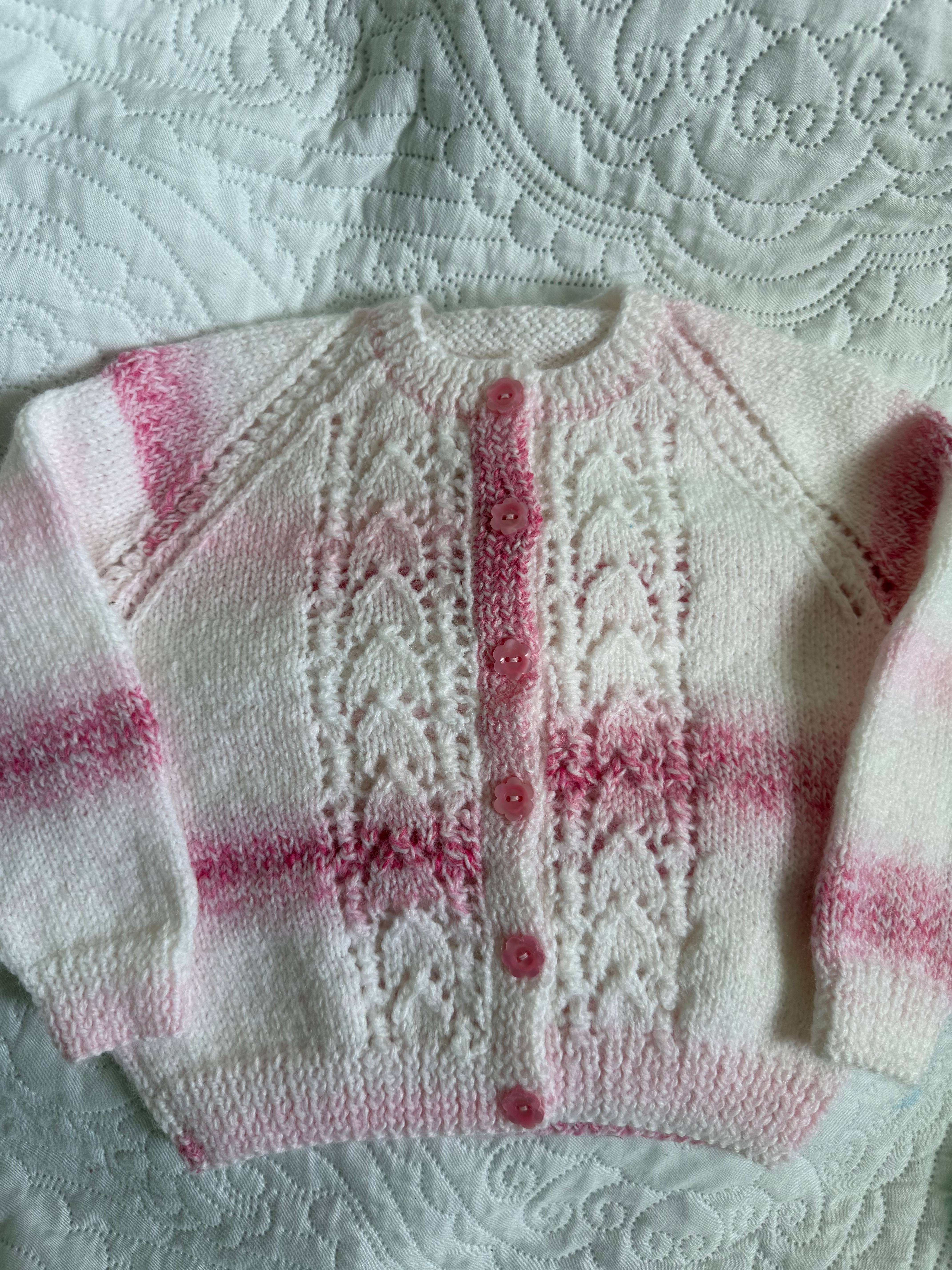Hand knitted Nana style jumper 2-3years